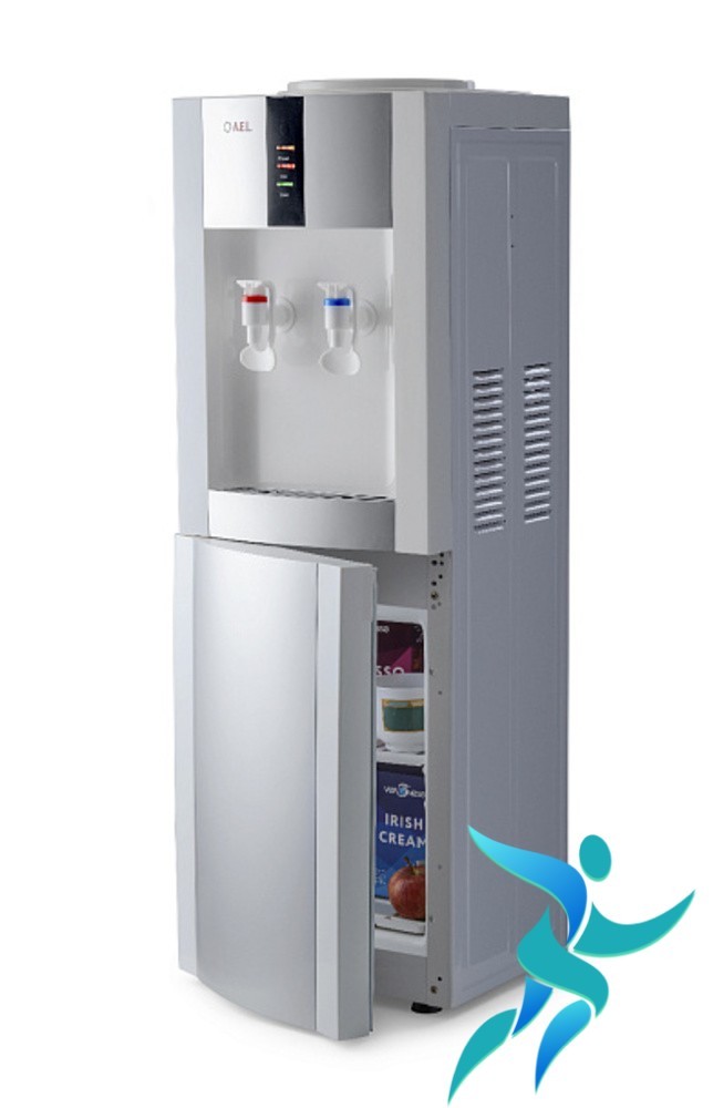 Кулер для воды LС-AEL-47b white/silver с холодильником